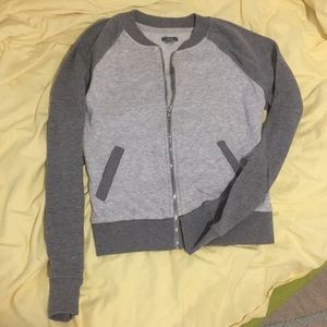 Aerie Zipper French Terry Cloth Jacket